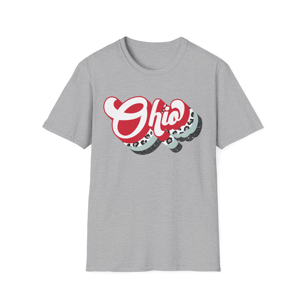 Ohio Script Tee — Retro Ohio Pride T-Shirt - gildan shirt