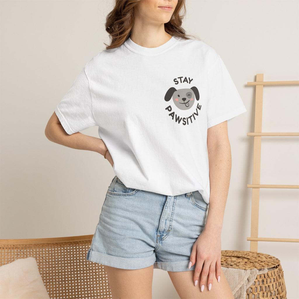Stay Pawsitive Pet Tee — Maysville Animal Hospital Dog & Cat T-Shirt