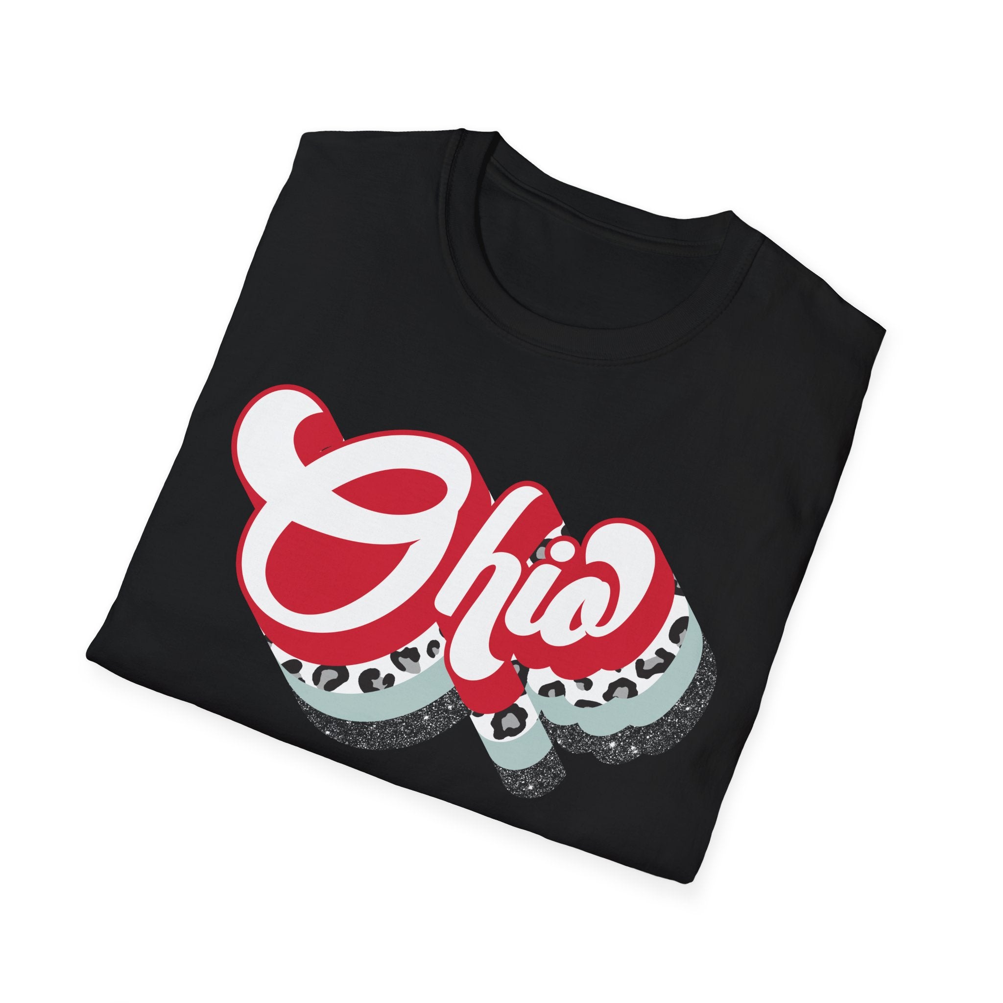 Ohio Script Tee — Retro Ohio Pride T-Shirt - gildan shirt