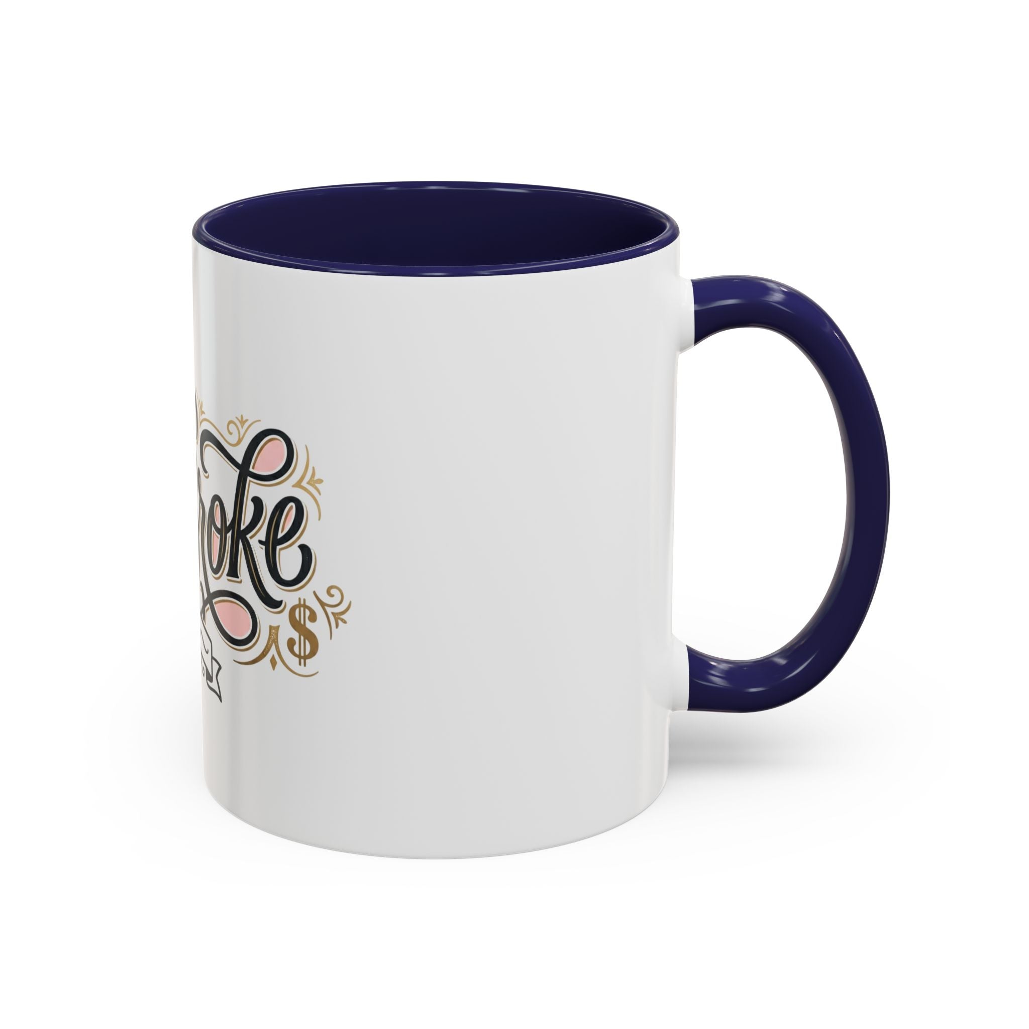 #WNBroke Accent Coffee Mug – Funny Financial Humor Mug (11/15oz)