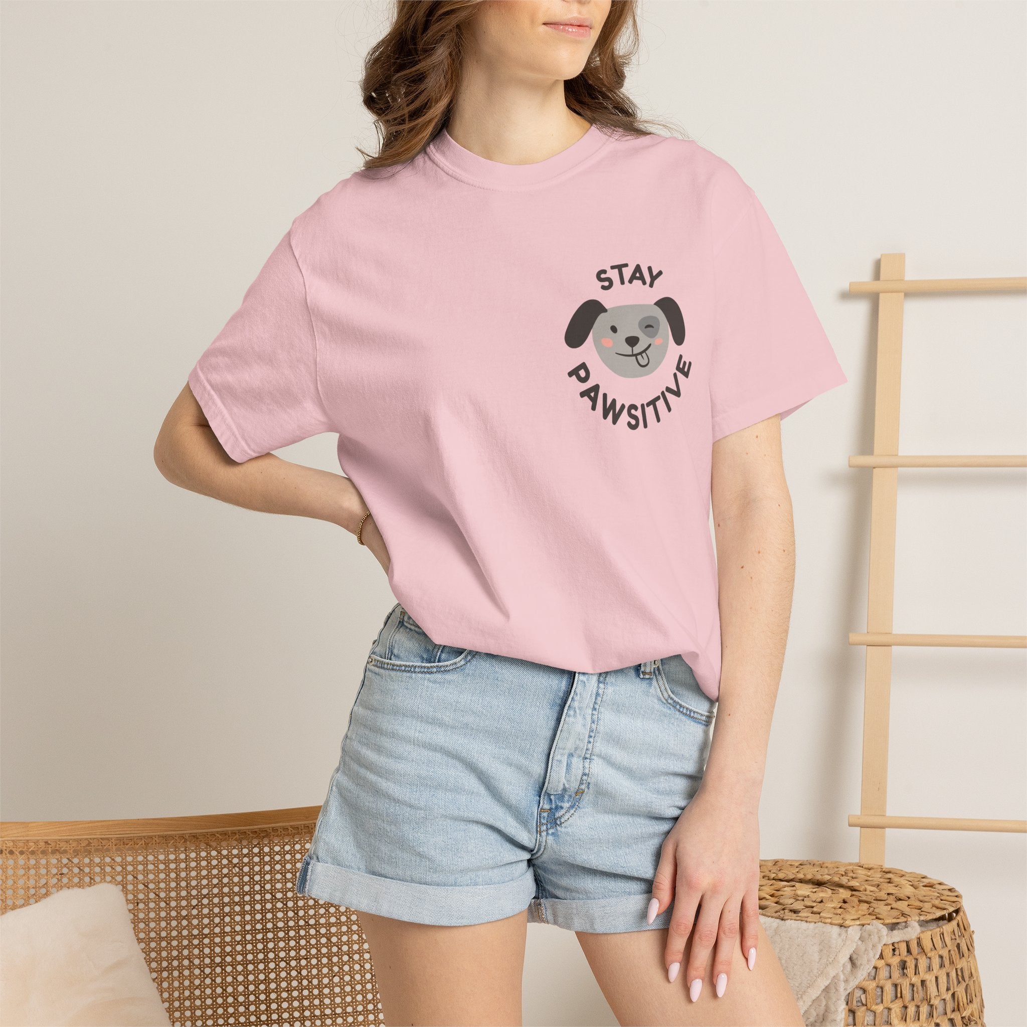 Stay Pawsitive Pet Tee — Maysville Animal Hospital Dog & Cat T-Shirt