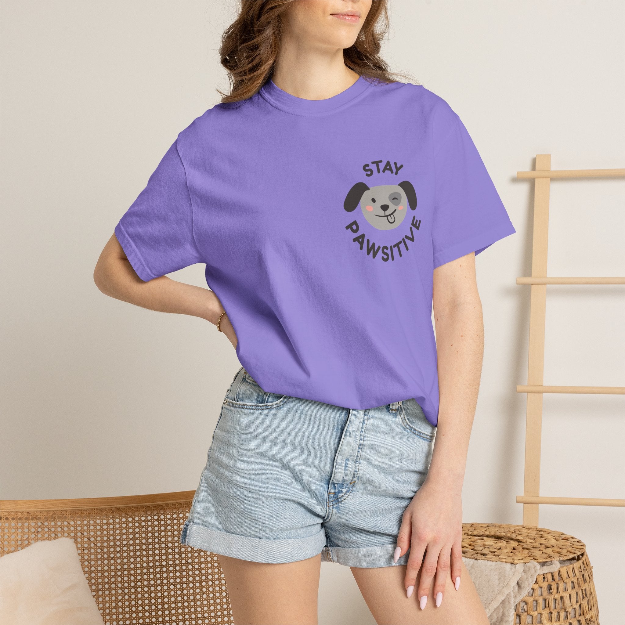 Stay Pawsitive Pet Tee — Maysville Animal Hospital Dog & Cat T-Shirt