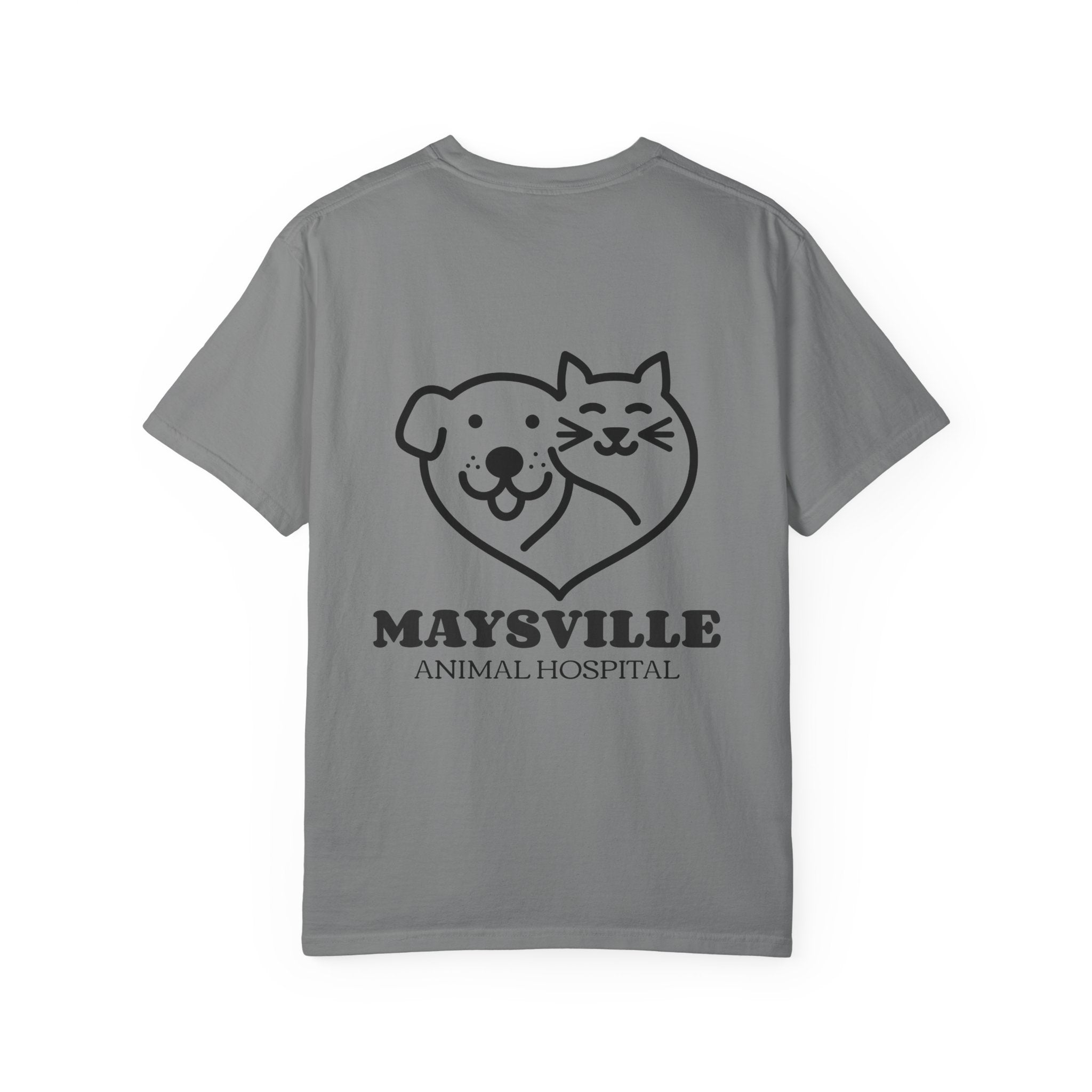 Stay Pawsitive Pet Tee — Maysville Animal Hospital Dog & Cat T-Shirt