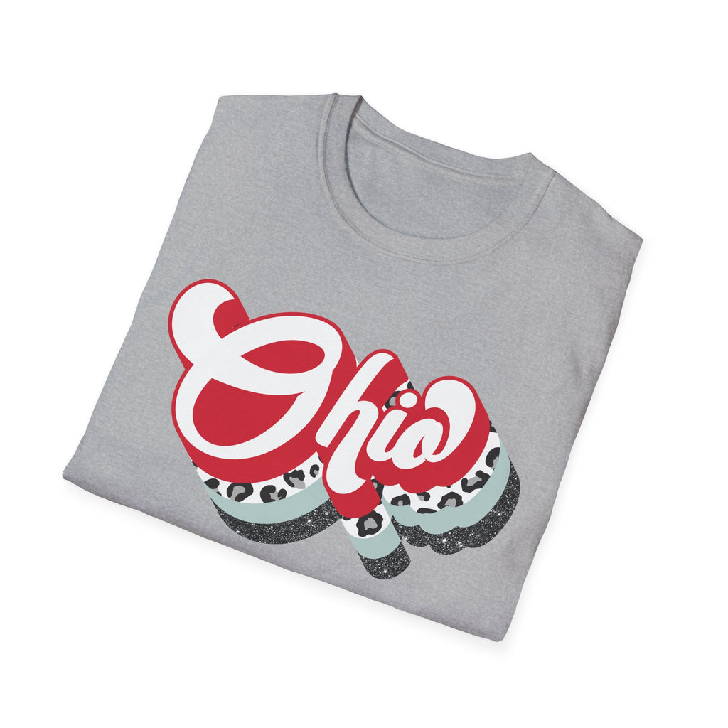Ohio Script Tee — Retro Ohio Pride T-Shirt - gildan shirt