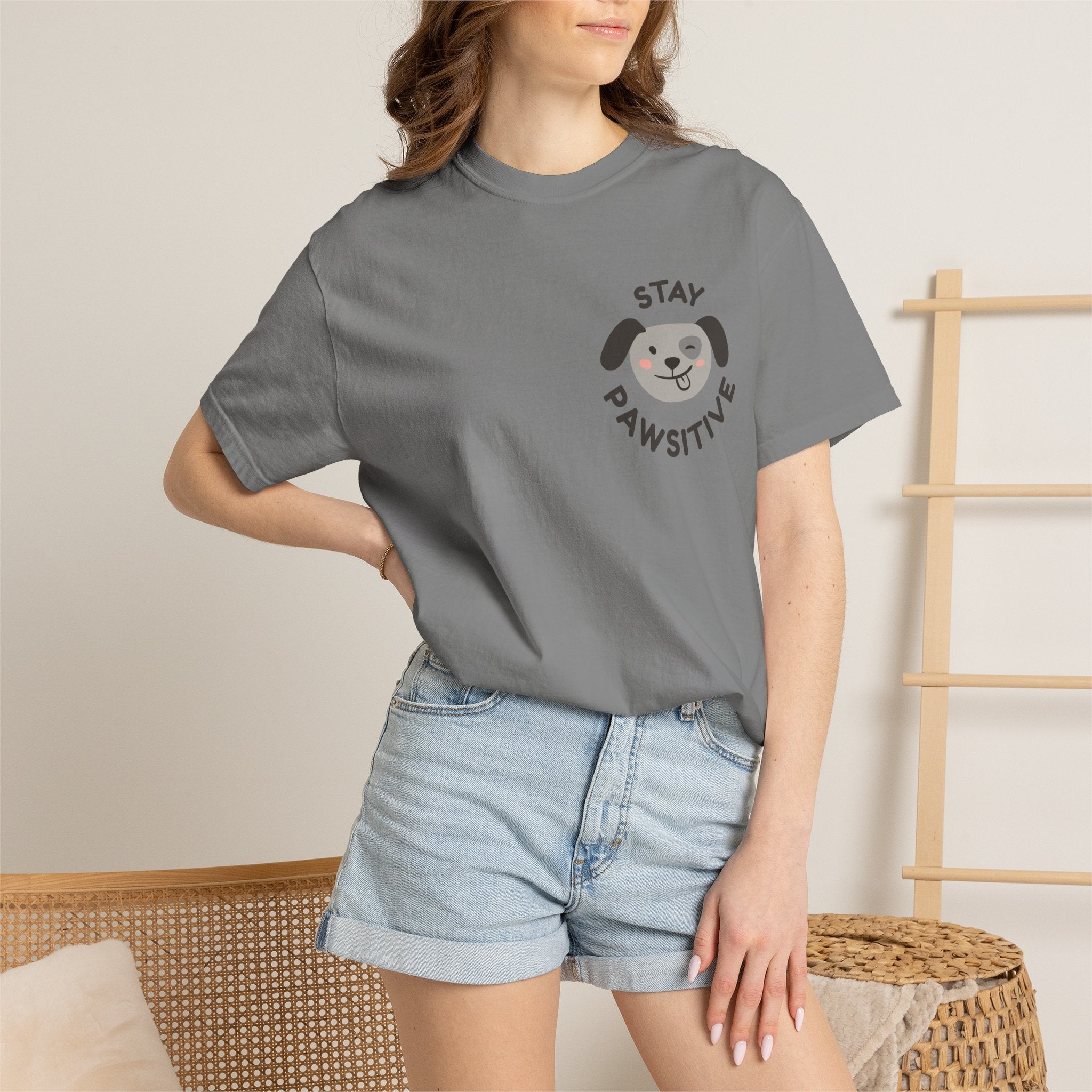 Stay Pawsitive Pet Tee — Maysville Animal Hospital Dog & Cat T-Shirt