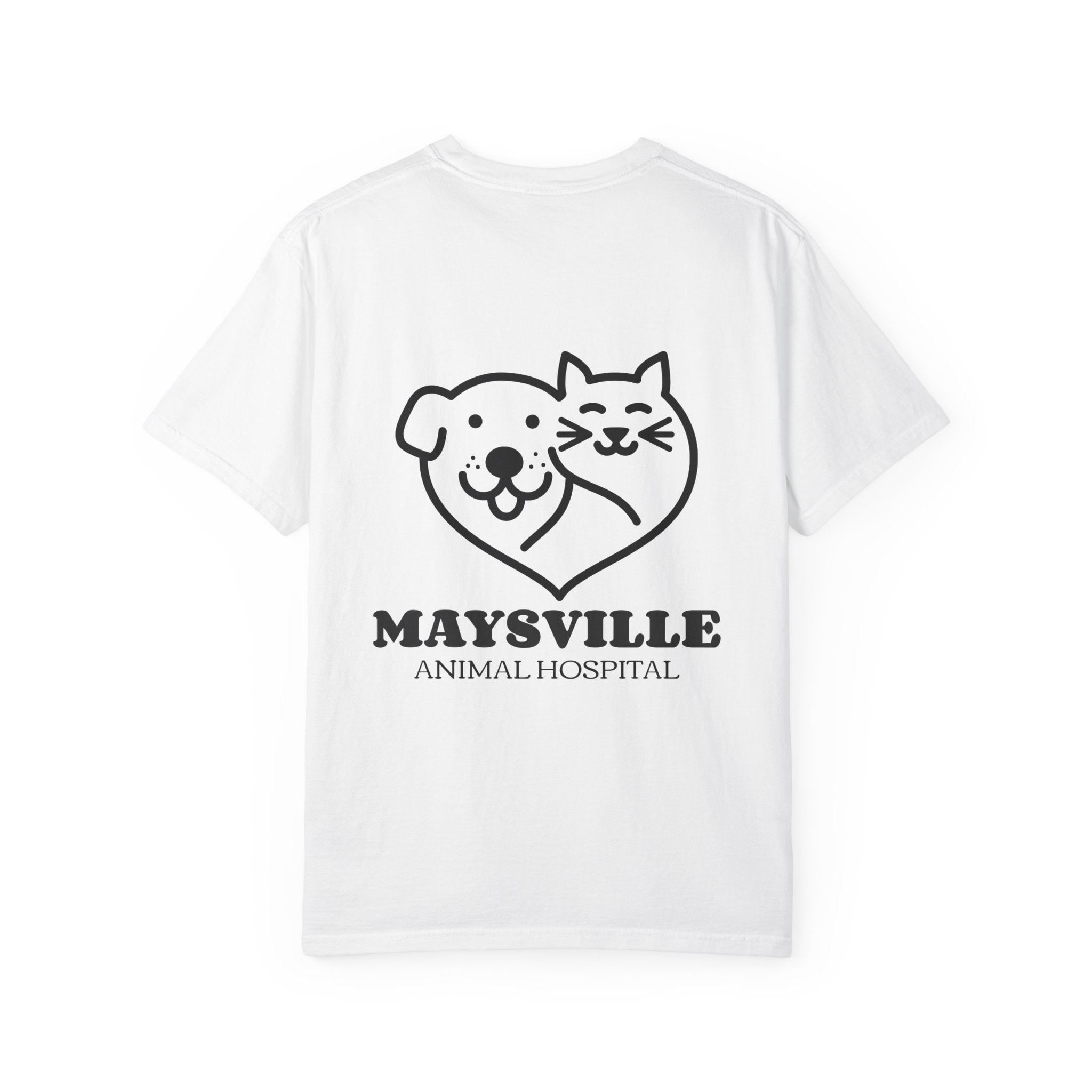 Stay Pawsitive Pet Tee — Maysville Animal Hospital Dog & Cat T-Shirt