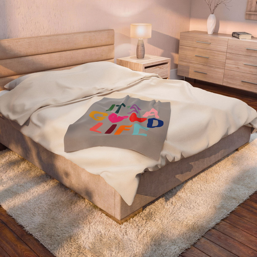 Velveteen Plush Blanket