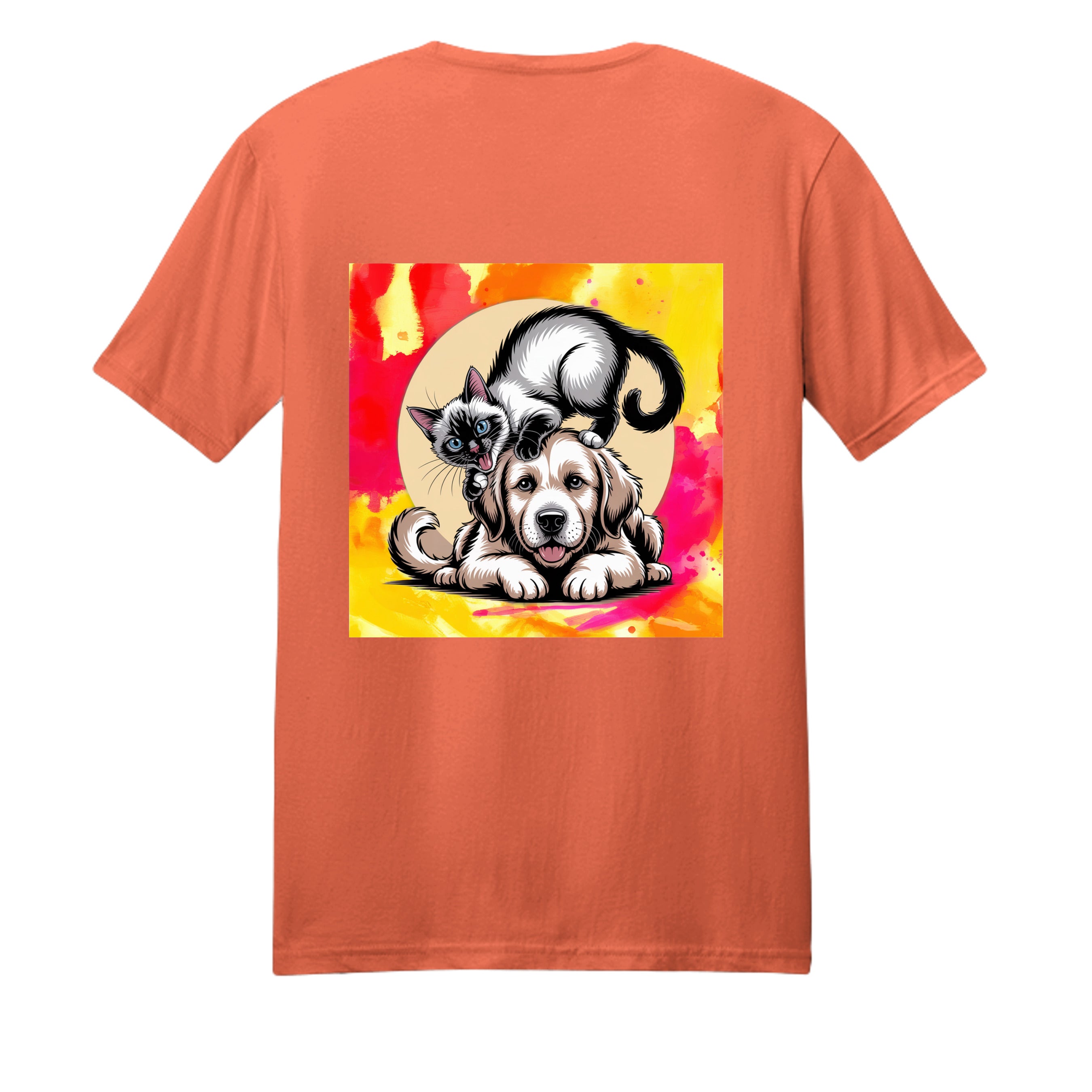 Neon Orange - PC54 - BACK